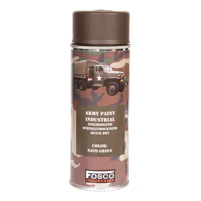 FOSCO Barva ARMY ve spreji 400ml ZELENÁ NATO