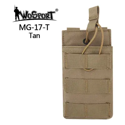 Wosport Sumka Single MOLLE na zásobník G36 otevřená - písková