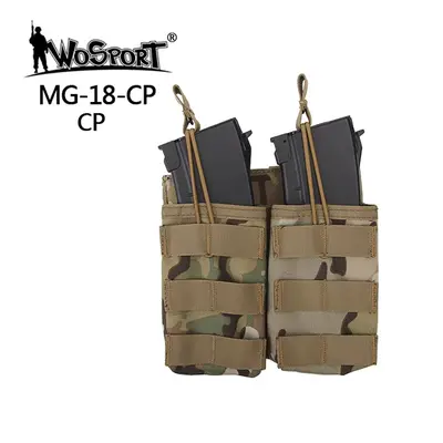 Wosport Sumka Dual MOLLE na dva zásobníky G36 otevřená - MC