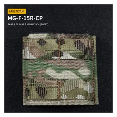 Wosport FAST type Single MOLLE sumka na zásobníky typu SR-25, M-14, AK, SA58, krátká - MC