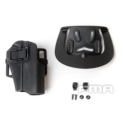 FMA FMA opaskové pouzdro CQC Serpa Holster (TM Hi-Capa / Warrior), pravé - Černá