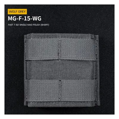 Wosport FAST type Single MOLLE sumka na zásobníky typu SR-25, M-14, AK, SA58, krátká - GR