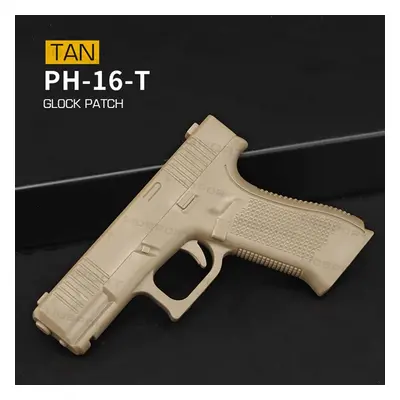 Wosport Wosport Patch GLOCK PVC 3D gumový - pískový