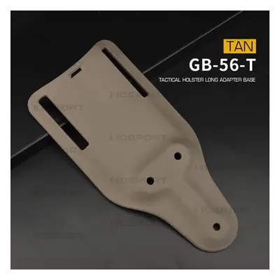 Wosport WST snížená opasková platforma Low Rise pro holster - Písková