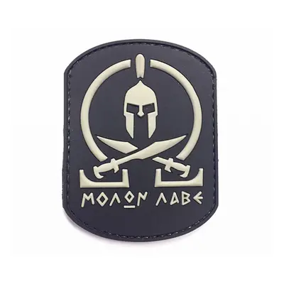 Plastové 3D patche Patch PVC 3D gumový Molon Labe