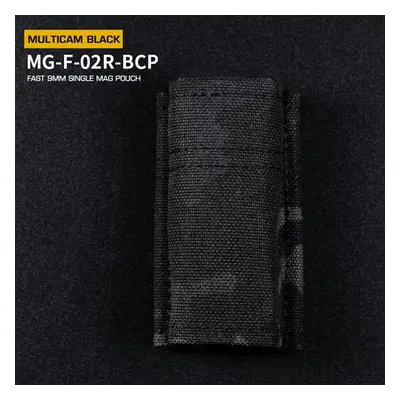 Wosport FAST type MOLLE sumka na 9mm pistolové zásobníky - MC Black