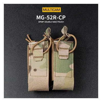 Wosport DPMP Double MOLLE sumka na dva 9mm pistolové zásobníky - MC