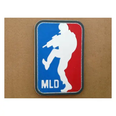 Plastové 3D patche Patch PVC 3D gumový Major League Doorkicker MLD, barevný