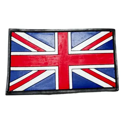 Plastové 3D patche Patch PVC 3D gumový - vlajka Velká Británie - BAREVNÁ