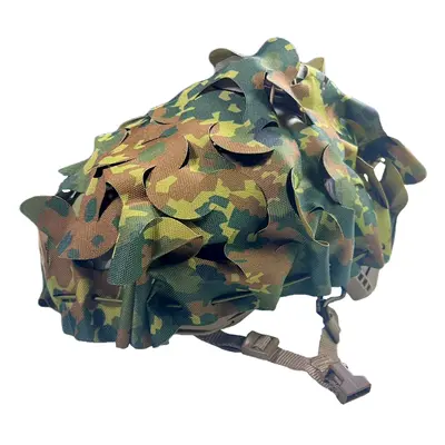 ANAREUS ANAREUS 3D univerzální maskovací potah na helmu, Laser-cut - Flecktarn