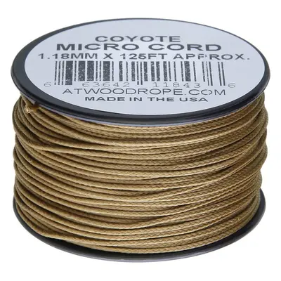 Originální výstroj Šňůra MICRO CORD nylon 1,18mm (38m) - Coyote