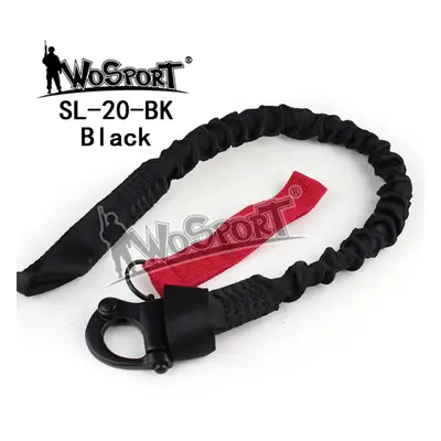 Wosport Popruh SAFETY LANYARD, černý (kopie)