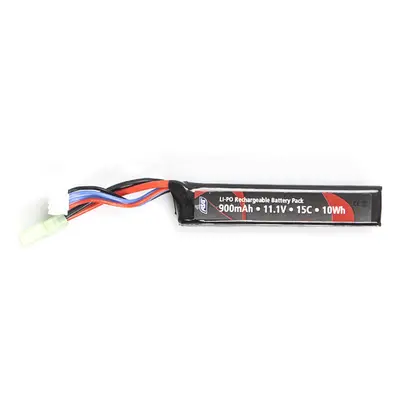 ASG Li-Pol baterie ASG 11,1V 900mAh, 15C - Mini stick (jednodílná, krátká)