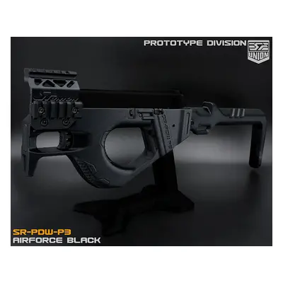 SRU SRU - Airsoft PDW P3 Conversion Kit pro Marui Glock - Černý