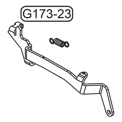 GHK Táhlo spouště ocelové pro GHK Glock (G173-23)