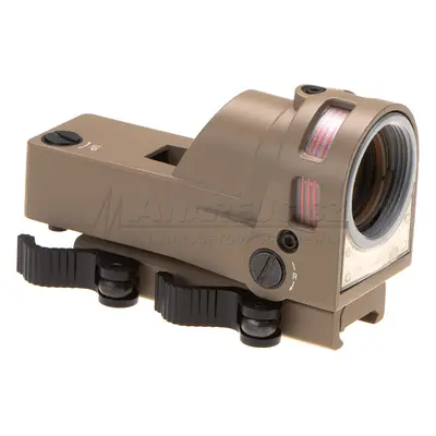 Aim-O Kolimátor M21 Reflex Sight, červené podsvícení, pískový