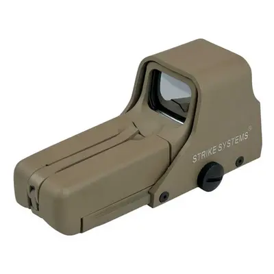 STRIKE SYSTEMS Kolimátor červený/zelený bod, (kopie EOTECH) - pískový