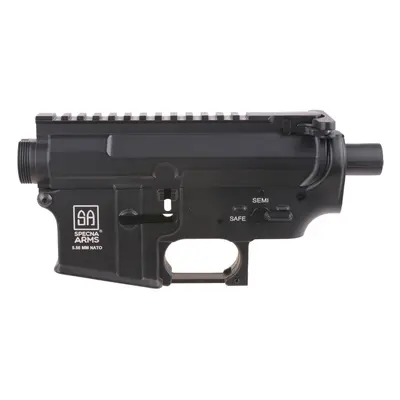 Specna Arms Kompletní kovové tělo pro AR15 - Specna Arms logo (MP129B)