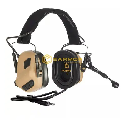 EARMOR EARMOR taktický headset M32 PLUS - Písková