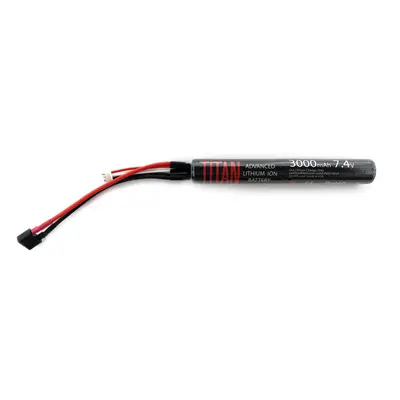 TITAN Li-Ion baterie TITAN 7,4V 3000mAh, 30C - Stick