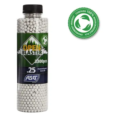 ASG Kuličky ASG BIO Open Blaster 0,25g, BBs - Bílá