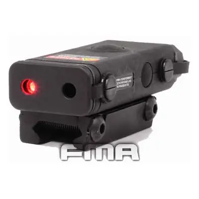 FMA FMA AN/PEQ10 box (LED svítilna, červený laser), nylon - Černá