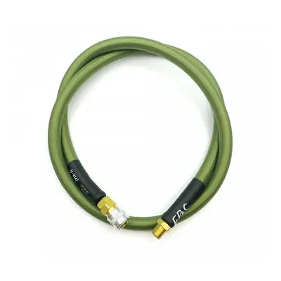 EPeS EPeS HPA hadice S&F s opletem, cm, QD Foster + 1/8 NPT - Zelená (Olive Drab)