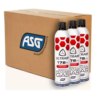 ASG Plyn ULTRAIR Red Power Gas (178 PSI) - 570ml (36ks)