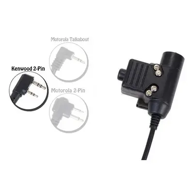 Z-Tactical Spínač U94 PTT pro Kenwood - 2pin