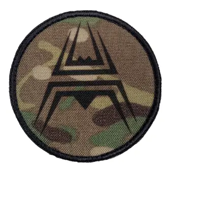 ANAREUS ANAREUS kulatý patch SPIDER na suchý zip - Multicam