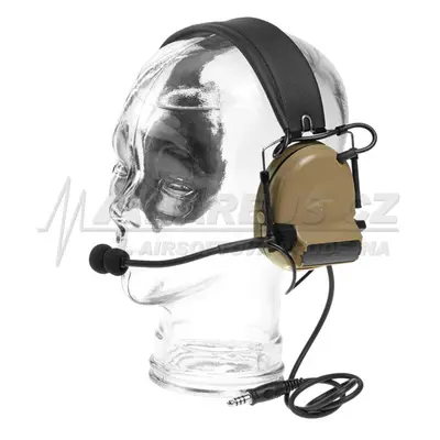 Z-Tactical Taktický headset Comtac II (Z041) , Dark Earth