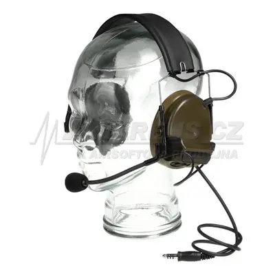 Z-Tactical Taktický headset Comtac III , olivový