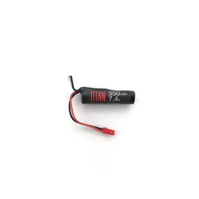 TITAN Li-Ion baterie TITAN 7,4V 350mAh, 16C, HPA System JST - Mini stick