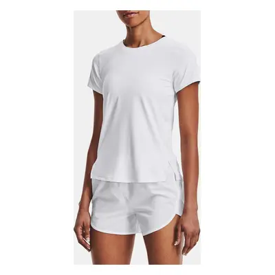 Dámské tričko Under Armour IsoChill Run Laser Tee-WHT