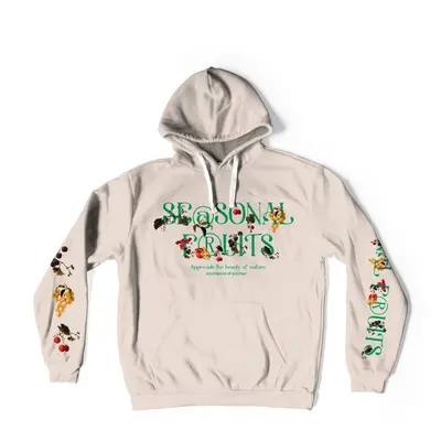 Mr. GUGU & Miss GO Man's Seasonal Fruits Hoodie OVS-M