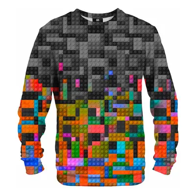 Mr. GUGU & Miss GO Unisex's Colorful Blocks Sweater S-Pc2071