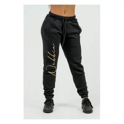 Dámské tepláky Nebbia Intense Women's High-Waist Joggers Signature Gold