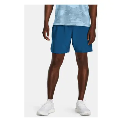 Under Armour Kraťasy LAUNCH ELITE 2in1 7'' SHORT-BLU - Pánské