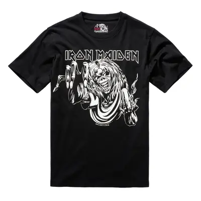 Iron Maiden Tee Shirt Design (září ve tmavém pigmentu) černá