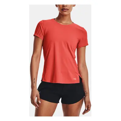 Dámské tričko Under Armour Iso-Chill Laser Tee Vermilion-RED