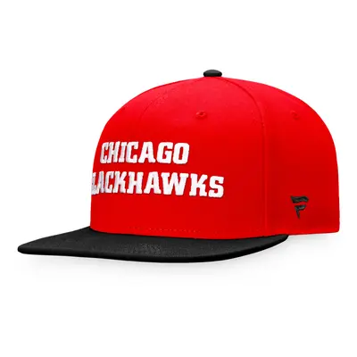 Pánská kšiltovka Fanatics Iconic Color Blocked Snapback Chicago Blackhawks