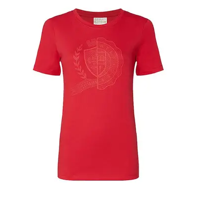 Tommy Hilfiger T-Shirt - ICON SLIM C-NK TOP SS red