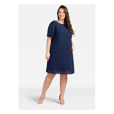 Dámské šaty Karko Karko_Dress_SC126_Navy_Blue