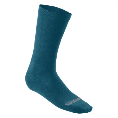 Pánské ponožky Wilson Rush Pro Crew Sock Blue Coral