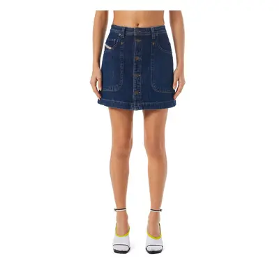 Diesel Skirt - DE-ALBUS SKIRT blue