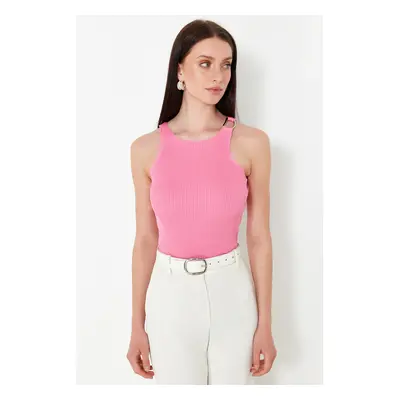 Trendyol Pink Knitwear Thin Blouse