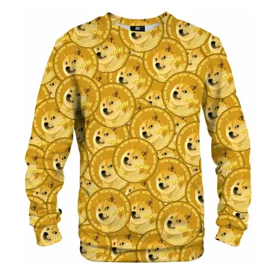 Mr. GUGU & Miss GO Unisex's Doge Wow Sweater S-Pc2178