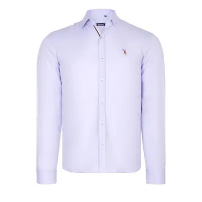 G674 DEWBERRY MENS SHIRT-LILAC