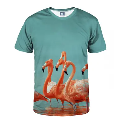 Aloha From Deer Unisex's Flamingos T-Shirt TSH AFD125