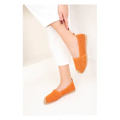 Soho Orange Women's Flats